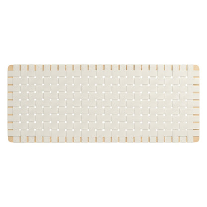 Sparta Weave Vegan Leather Full Headboard