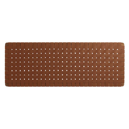 Sparta Weave Wall-Mount Vegan Leather Queen Headboard