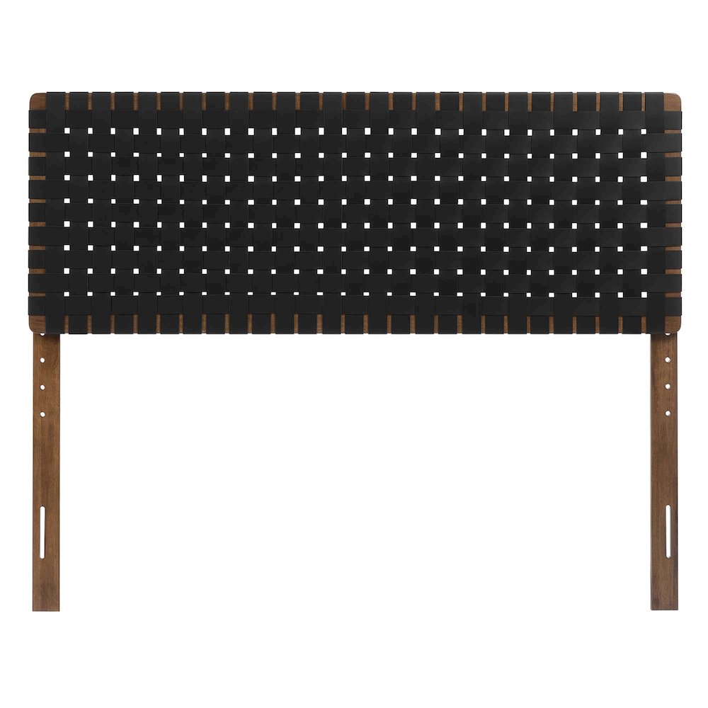 Sparta Weave Vegan Leather Queen Headboard