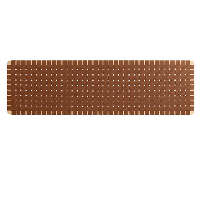Sparta Weave Wall-Mount Vegan Leather King Headboard