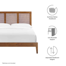 Sirocco Rattan and Wood Full Platform Bed