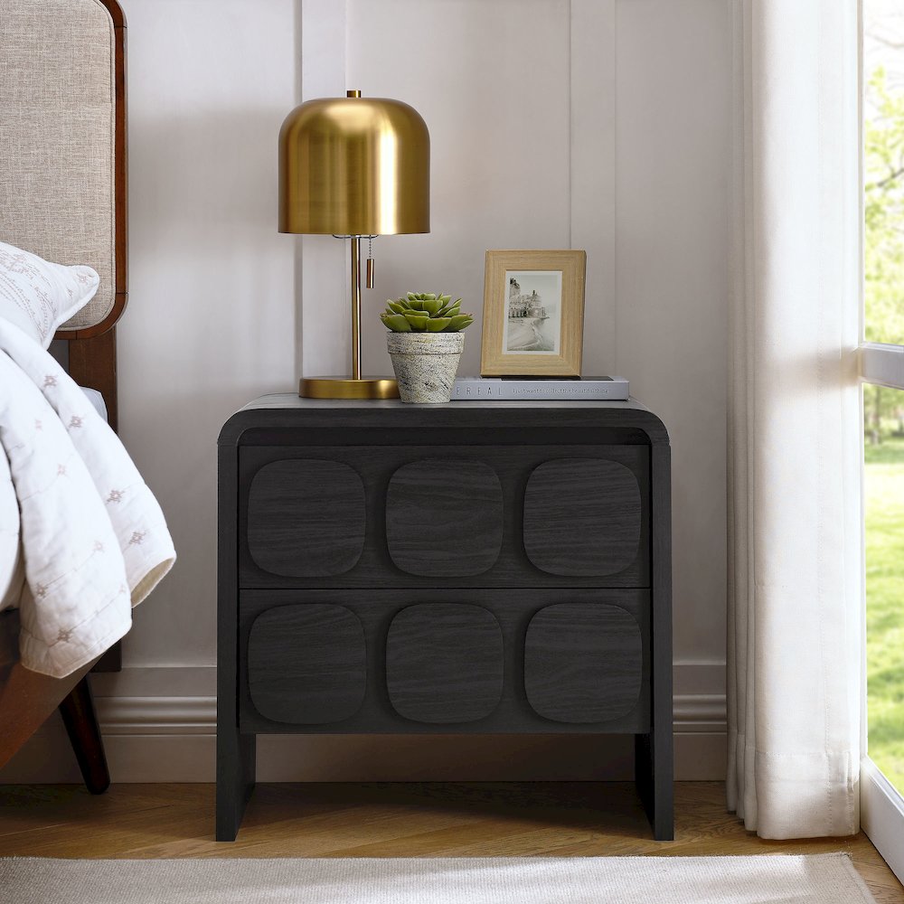 Toscana 2-Drawer Nightstand