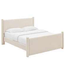 Rael Performance Velvet King Platform Bed