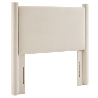 Rael Performance Velvet Twin Headboard