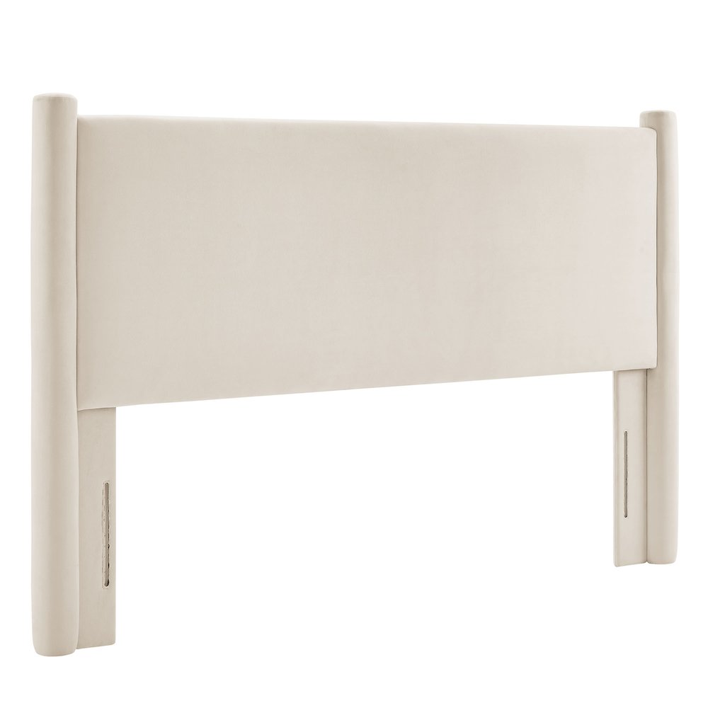 Rael Performance Velvet King Headboard