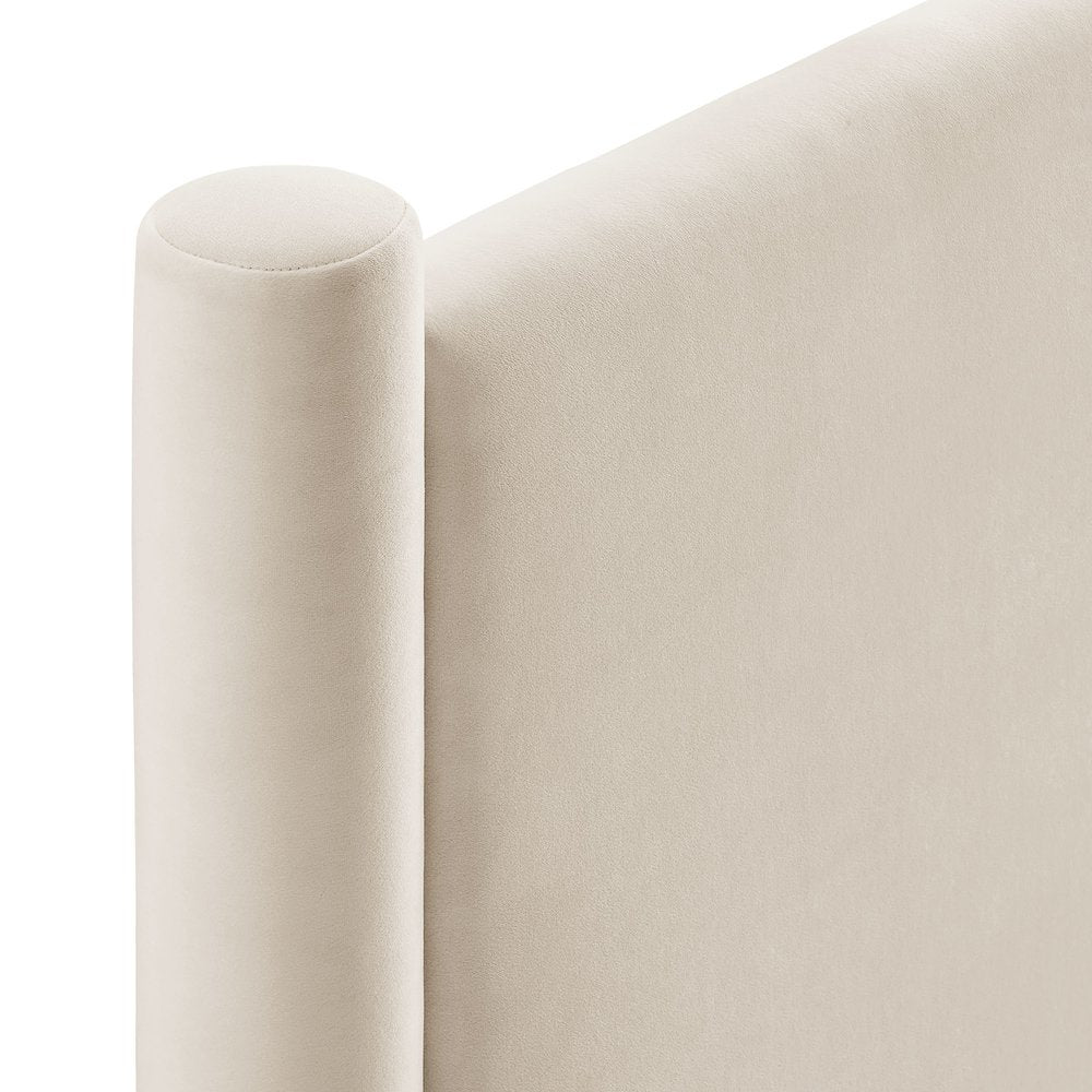 Rael Performance Velvet King Headboard