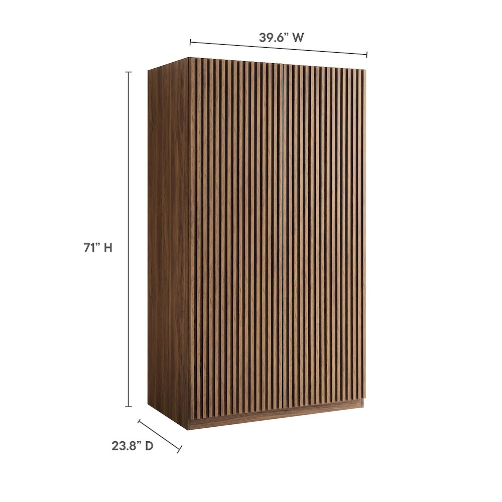 Render 2-Door Wardrobe Closet