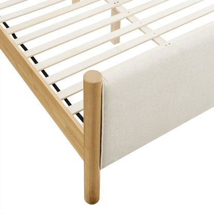 Maven Full Size Fabric Upholstered Platform Bed