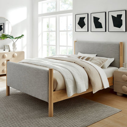 Maven Full Size Fabric Upholstered Platform Bed