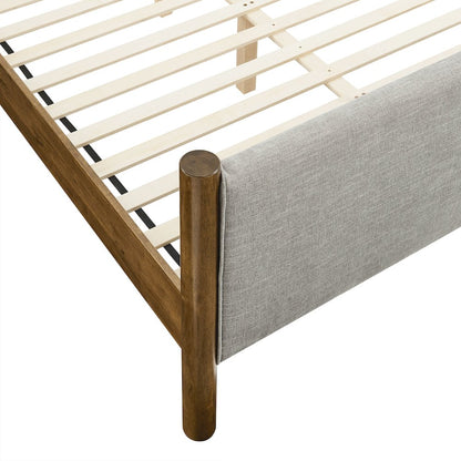 Maven Full Size Fabric Upholstered Platform Bed