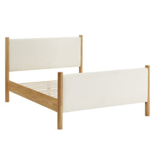 Maven Full Size Boucle Upholstered Platform Bed