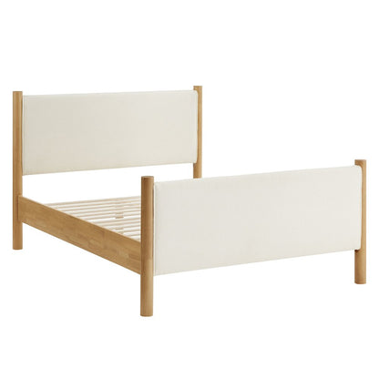 Maven Full Size Boucle Upholstered Platform Bed