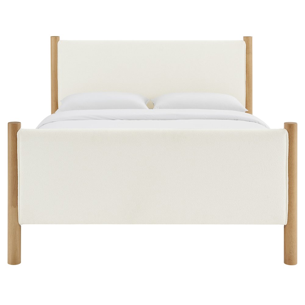 Maven Full Size Boucle Upholstered Platform Bed