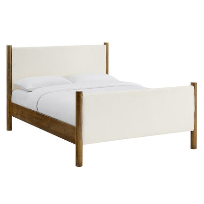 Maven Full Size Boucle Upholstered Platform Bed