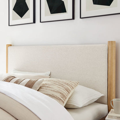 Maven Queen Size Fabric Upholstered Platform Bed