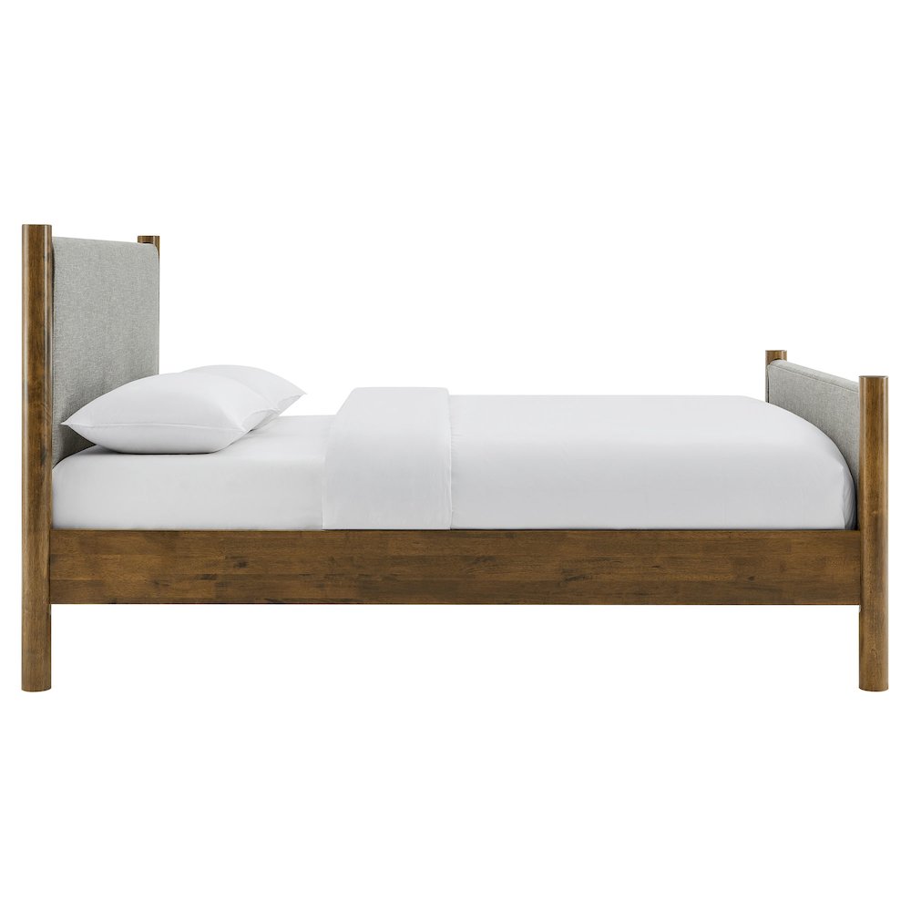 Maven Queen Size Fabric Upholstered Platform Bed