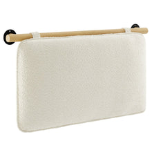 Anela Wall-Mounted Chenille Upholstered Twin Headboard