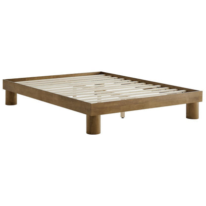 Runa Wood King Platform Bed