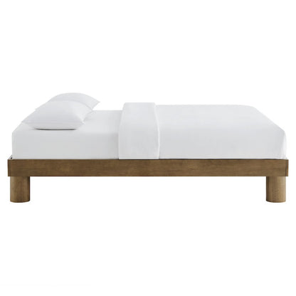 Runa Wood King Platform Bed