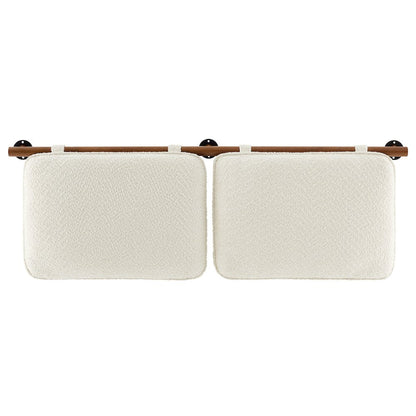 Anela Wall-Mounted Chenille Upholstered Full Headboard