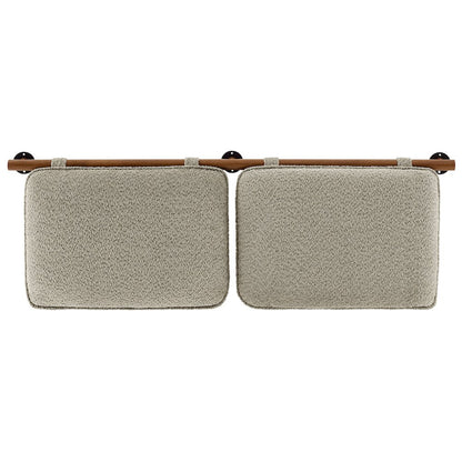 Anela Wall-Mounted Chenille Upholstered Full Headboard