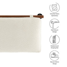 Anela Wall-Mounted Chenille Upholstered Queen Headboard