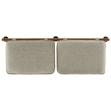 Anela Wall-Mounted Chenille Upholstered Queen Headboard
