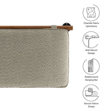 Anela Wall-Mounted Chenille Upholstered Queen Headboard