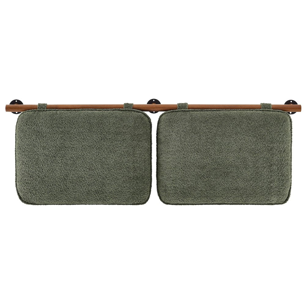 Anela Wall-Mounted Chenille Upholstered King Size Headboard