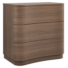 Mirae 3-Drawer Curved Compact Dresser