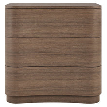 Mirae 3-Drawer Curved Compact Dresser