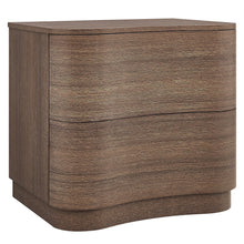 Mirae 2-Drawer Curved Nightstand
