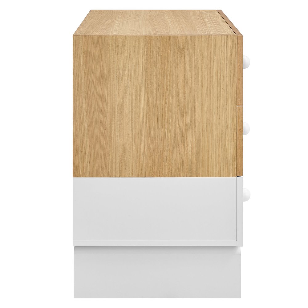 Nolia 3-Drawer Color Block Dresser