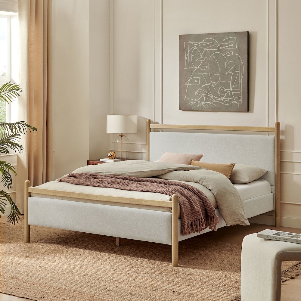 Ginny Queen Size Platform Bed Frame