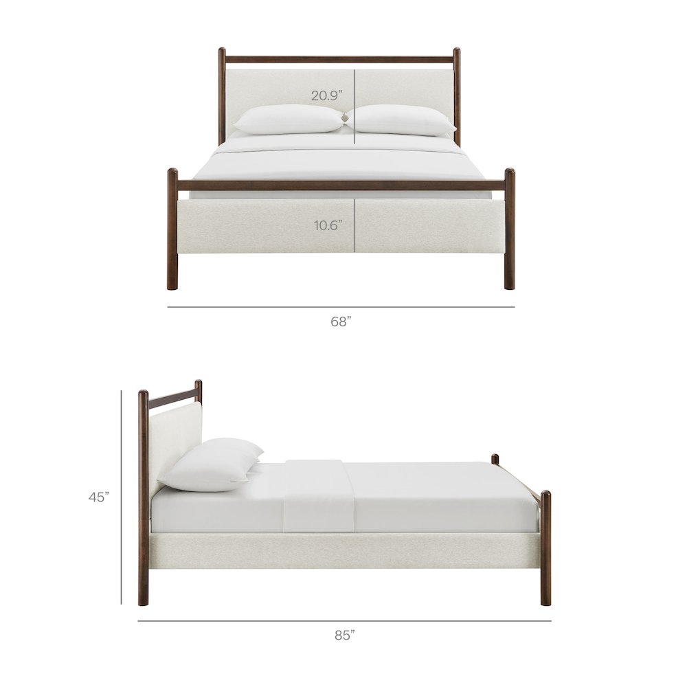 Ginny Queen Size Platform Bed Frame