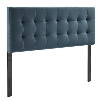 Lily Stain-Resistant Performance Velvet Full Size Headboard