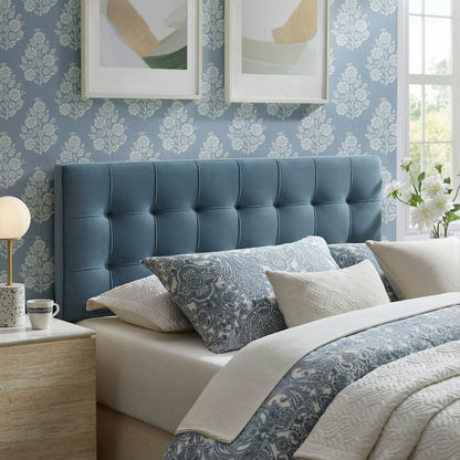 Lily Stain-Resistant Performance Velvet Full Size Headboard