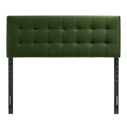 Lily Stain-Resistant Performance Velvet Full Size Headboard