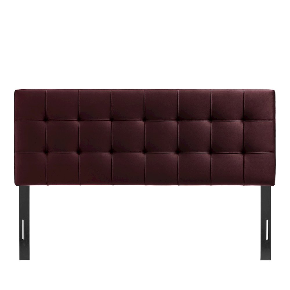 Lily Stain-Resistant Performance Velvet Full Size Headboard