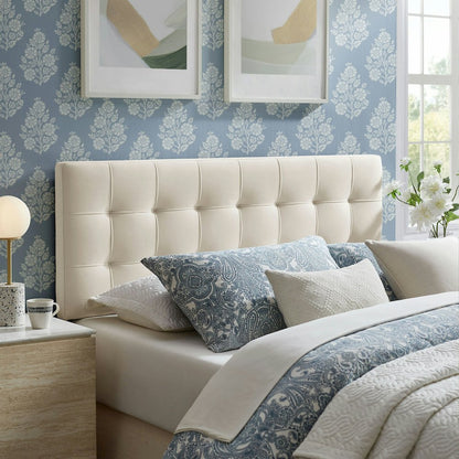 Lily Stain-Resistant Performance Velvet Queen Size Headboard