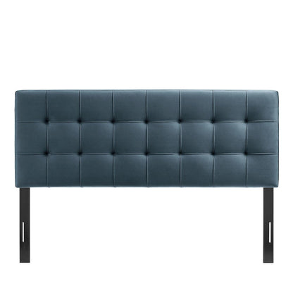 Lily Stain-Resistant Performance Velvet Queen Size Headboard