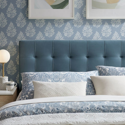 Lily Stain-Resistant Performance Velvet Queen Size Headboard
