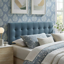 Lily Stain-Resistant Performance Velvet Queen Size Headboard