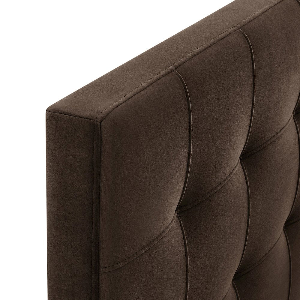 Lily Stain-Resistant Performance Velvet Queen Size Headboard