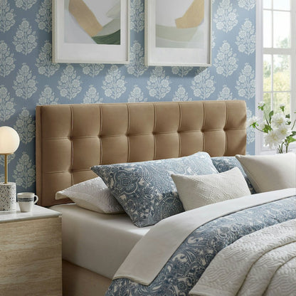 Lily Stain-Resistant Performance Velvet Queen Size Headboard