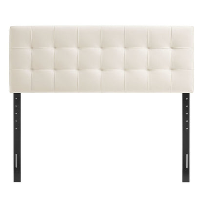 Lily Stain-Resistant Performance Velvet King Size Headboard