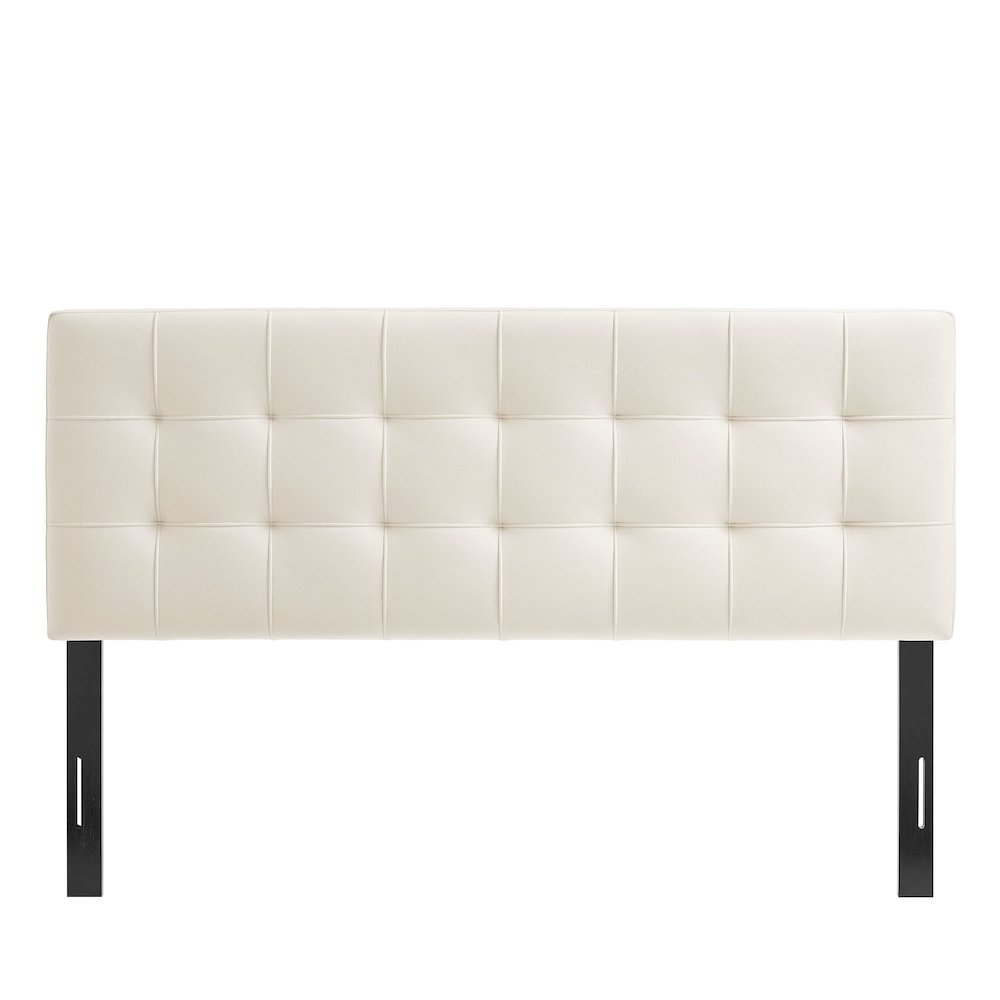 Lily Stain-Resistant Performance Velvet King Size Headboard