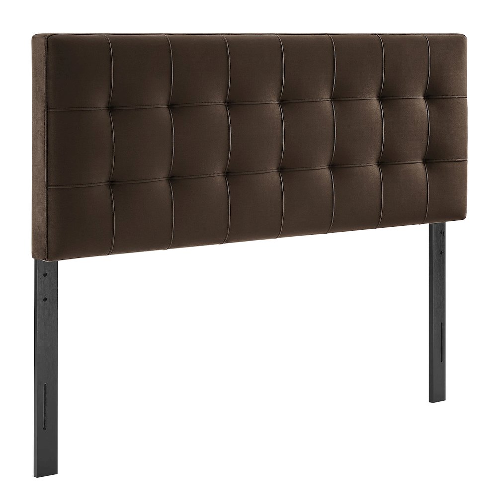 Lily Stain-Resistant Performance Velvet King Size Headboard