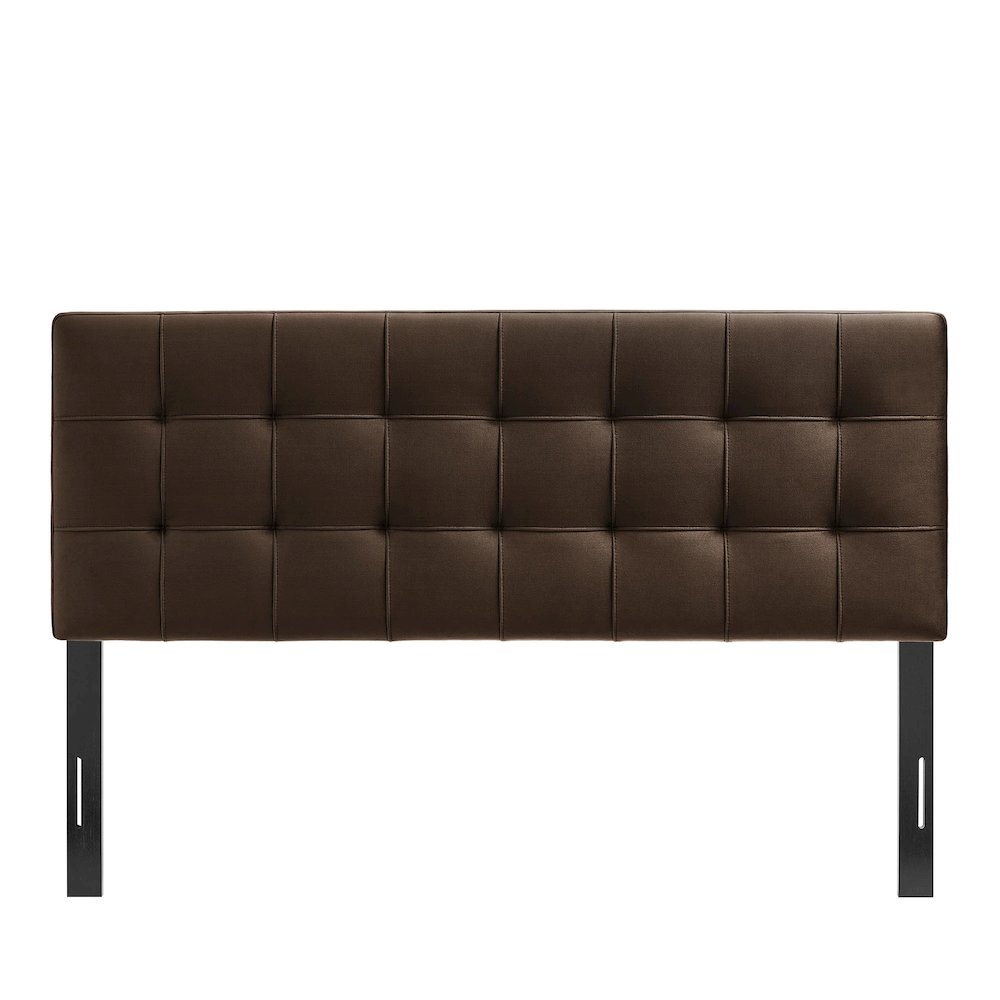 Lily Stain-Resistant Performance Velvet King Size Headboard