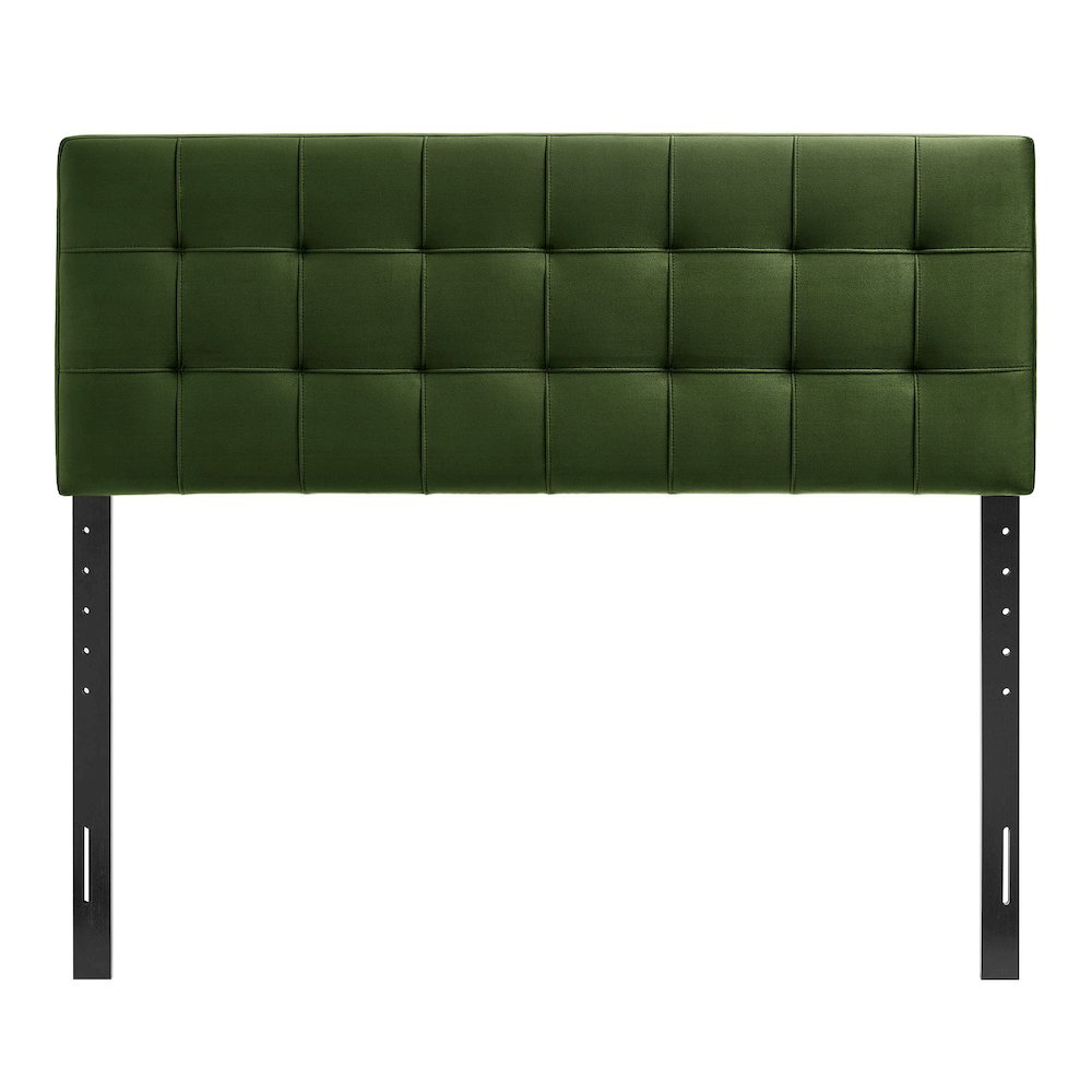 Lily Stain-Resistant Performance Velvet King Size Headboard